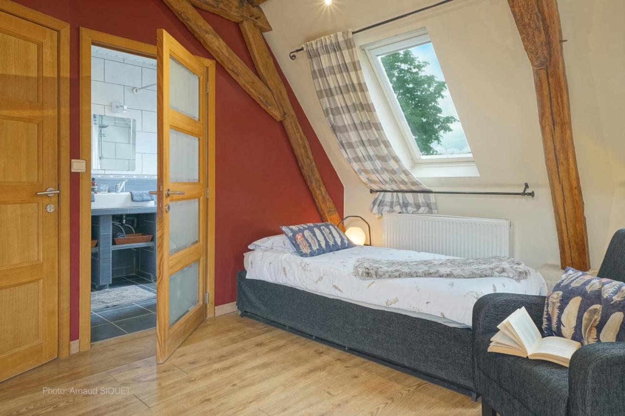 Ferme De La Blanche Fontaine Apartment Mons Exterior photo